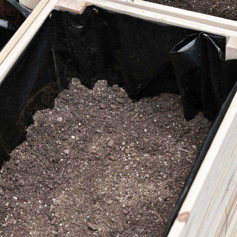 Hochbeet Set Holz stapelbar Pflanzkasten Balkon Garten