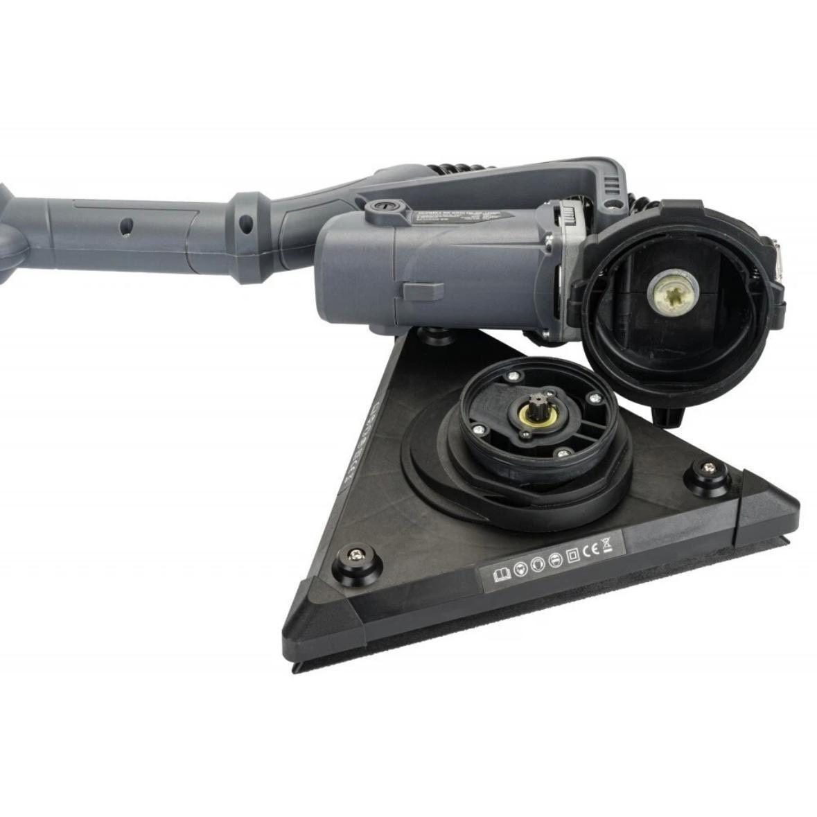 Wand- und Deckenschleifer 1450W mit LED, Teleskop & 2 Schleifköpfen