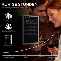 Weinkühlschrank 126L für bis zu 63 Flaschen LED