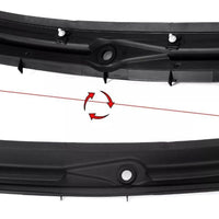 Windlauf Abdeckung BMW 3er E46 Spritzschutz Blende vorne