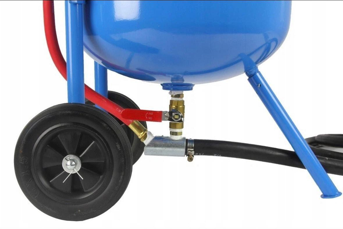 Siphon-Sandstrahler 38L mit Zubehör & 5 Düsen