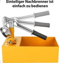 Druckprüfpumpe 25Kg manuell tragbar