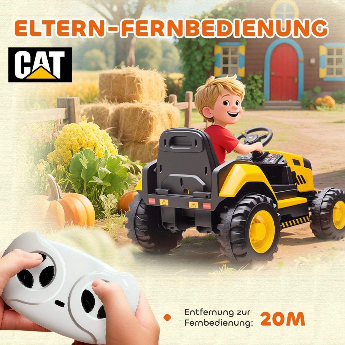 Kinder Elektro Traktor 12V Fernbedienung