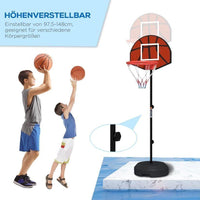 Basketballkorb mit Ständer & Dartscheibe