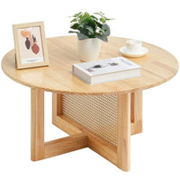 Couchtisch Rattan-Design Boho & modern