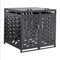 Mülltonnenbox 2x240L Mülltonnen Müllbox Tonnen