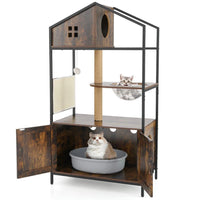 Kratzbaum Katzenschrank Katzenklo Katzenmöbel