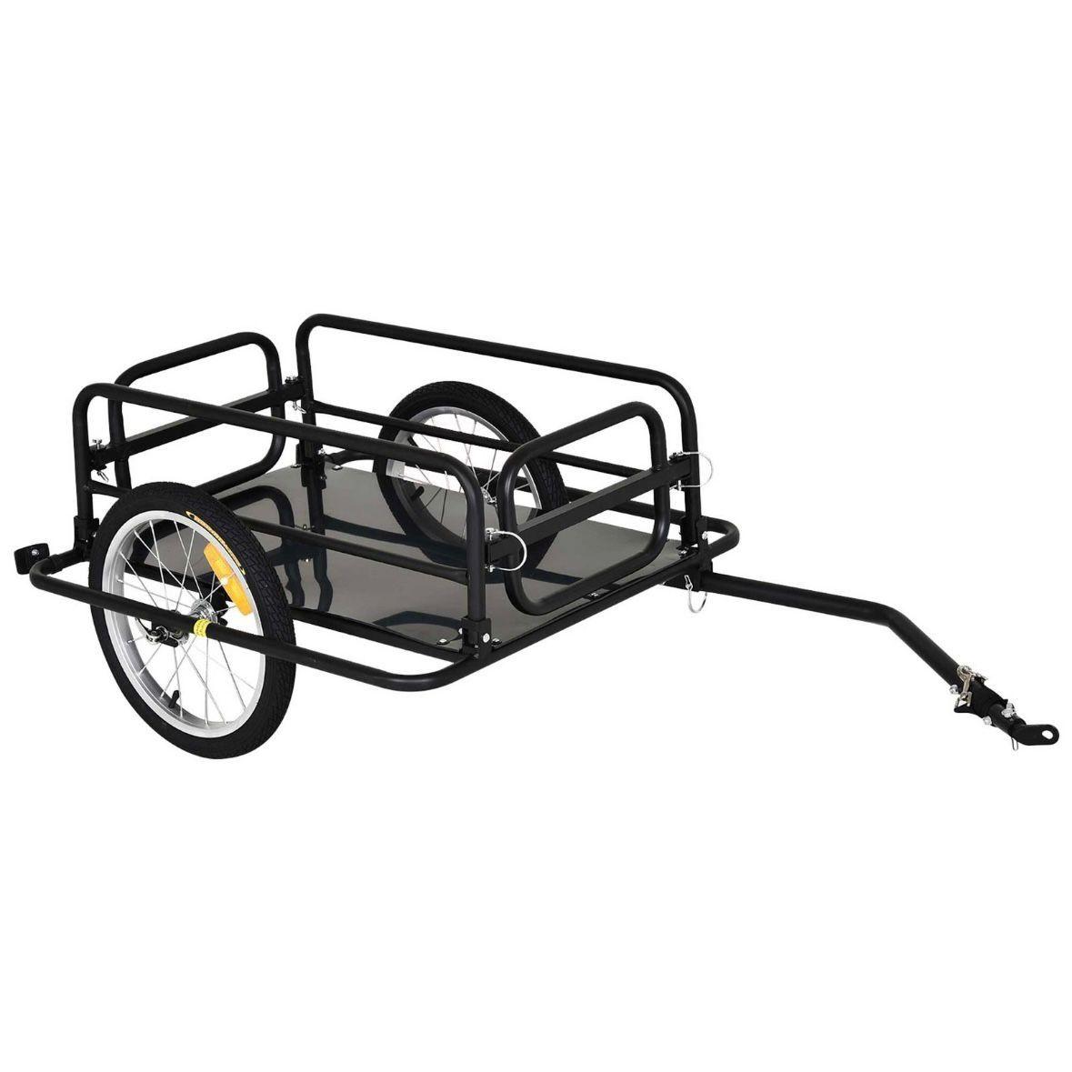 Fahrrad Lastenanhänger 40kg Transportanhänger