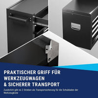 Werkstattwagen 4 Schubladen rollbar