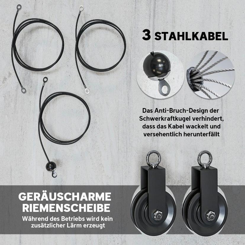 Kabelzugsystem für Zuhause – vielseitiges Krafttraining für Oberkörper & Core