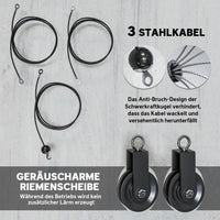 Kabelzugsystem für Zuhause – vielseitiges Krafttraining für Oberkörper & Core