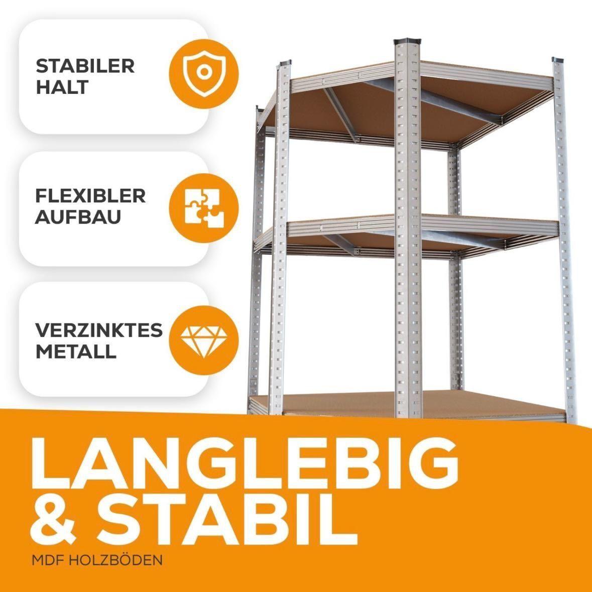 Eck Schwerlastregal Regal Steckregal 875kg