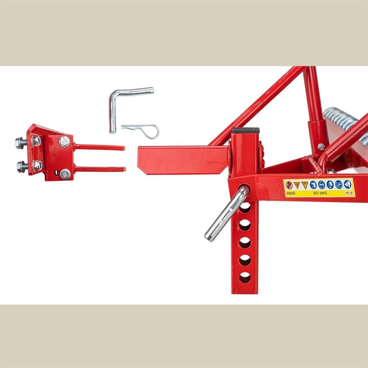 Anbau Rasenstriegel 120cm Bodenstriegel Federzinken