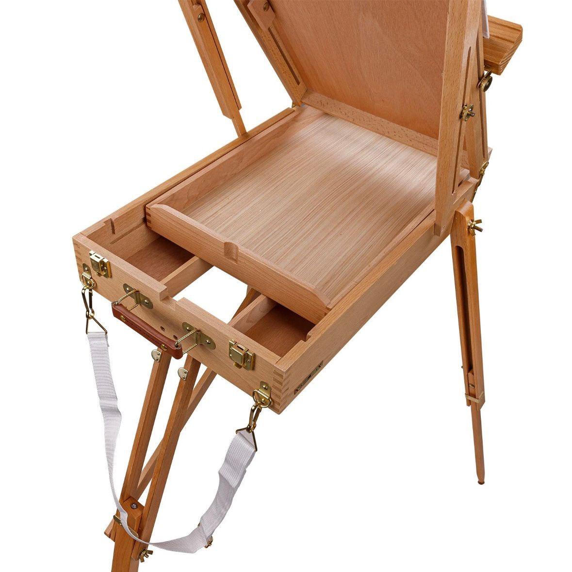 Feld-Staffelei Komplettset aus Holz