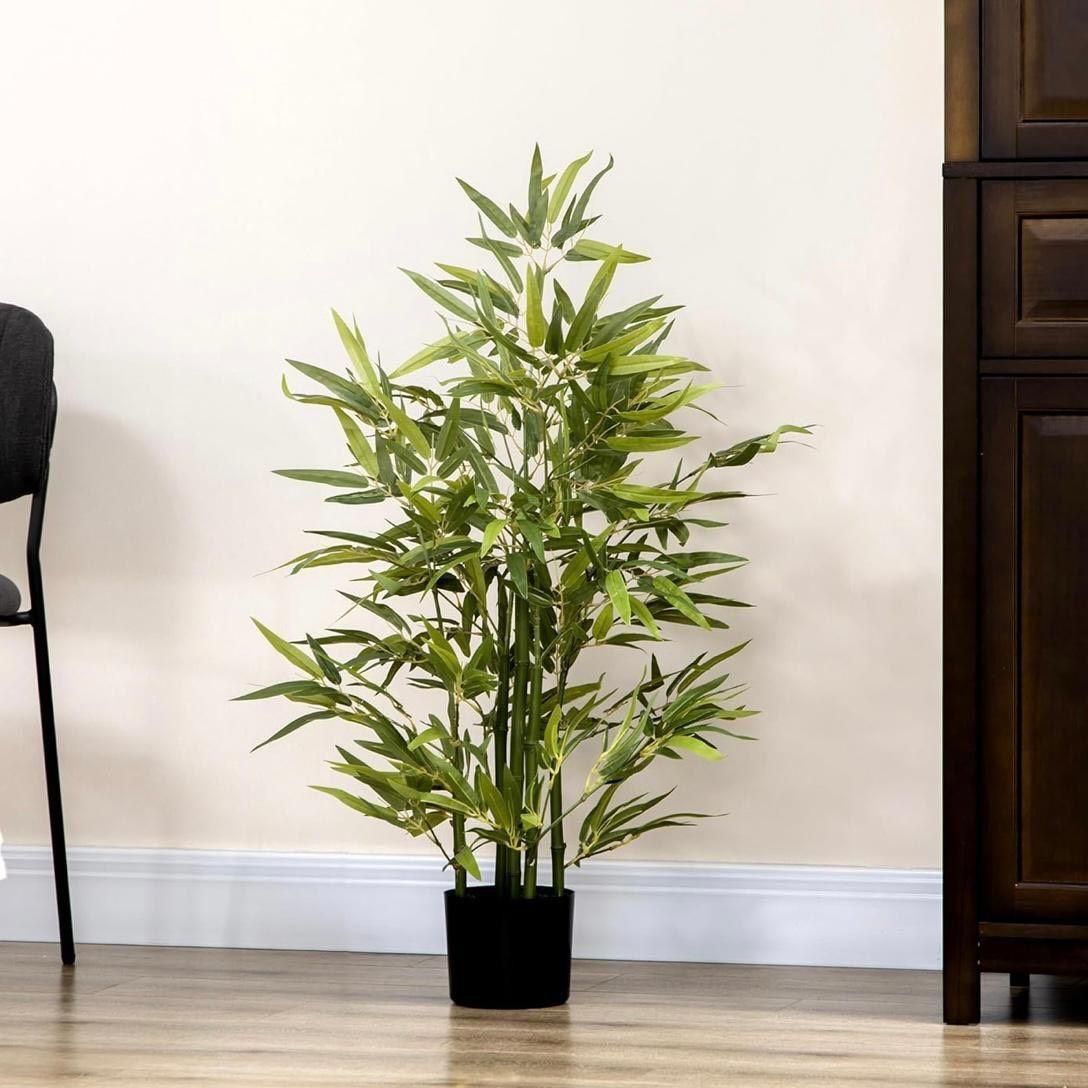 Künstliche Bambuspflanze 90cm mit Topf realistisch