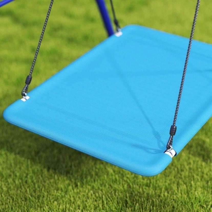 Schaukelgestell mit 3 Schaukeln Gürtelschaukeln & Plattformschaukel
