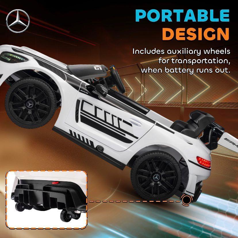 Mercedes-AMG GT Kinder Elektroauto 12 V – Lizenziertes Fahrzeug mit Fernbedienung