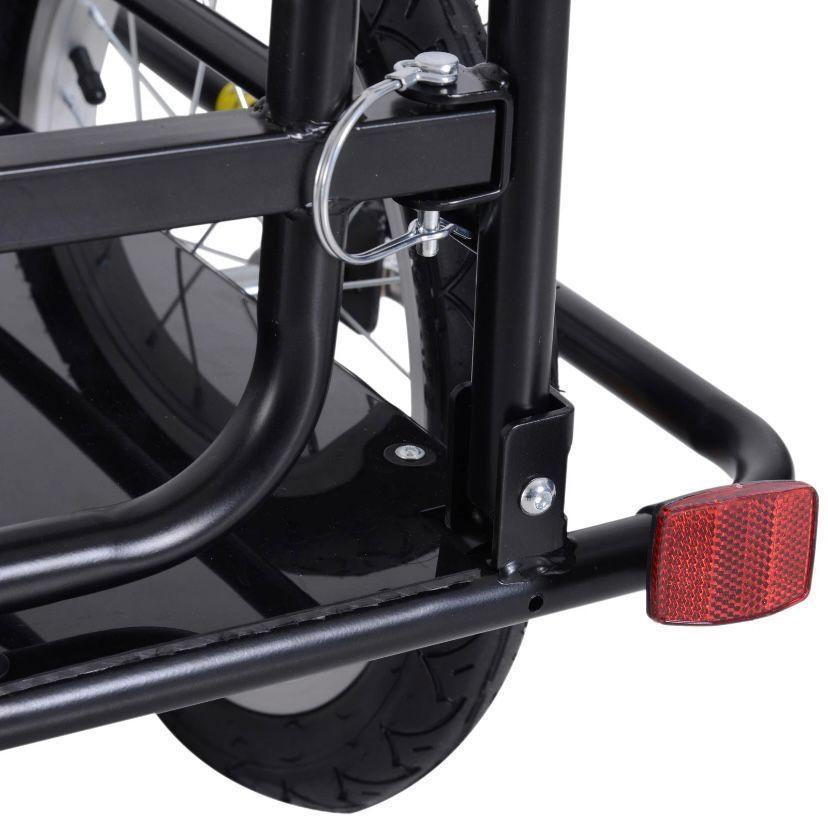 Fahrradanhänger Lastenanhänger 40kg klappbar