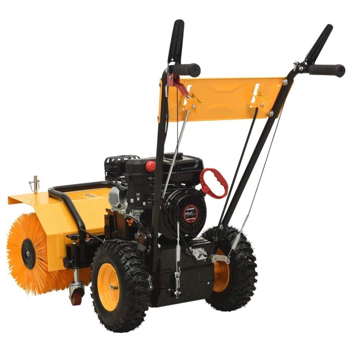 2in1 Schneefräse & Kehrmaschine Benzin 196cm³