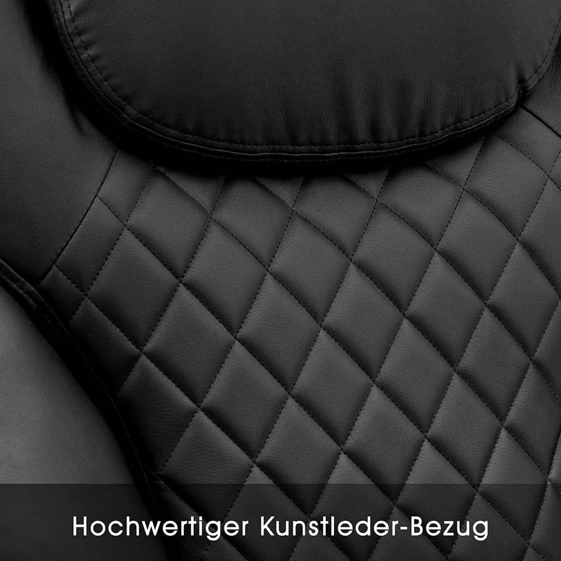 Moderner Relaxsessel mit Hocker drehbar & verstellbar