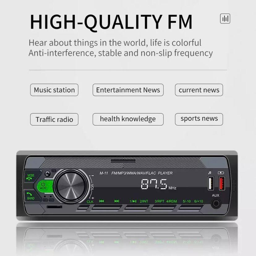 1 DIN Bluetooth Autoradio