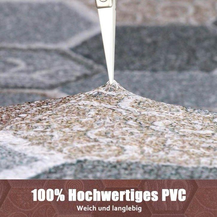 Rutschfeste PVC-Duschmatte 80×80cm Anti-Rutsch Badematte