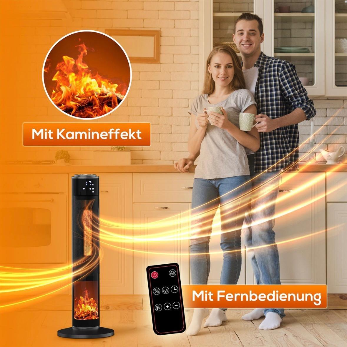 Turm-Keramik-Heizlüfter 2000W