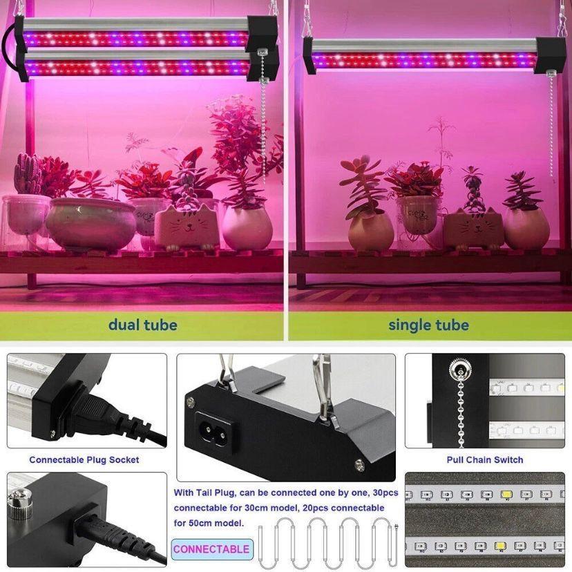LED Pflanzenlampe 40W Vollspektrum Grow Light