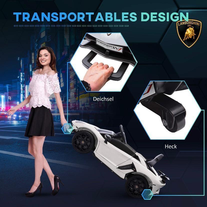 Lamborghini Aventador Kinder Elektroauto 12V mit Fernbedienung
