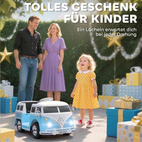 Volkswagen T1 Camper Kinder Elektroauto 12V mit MP3 & Licht