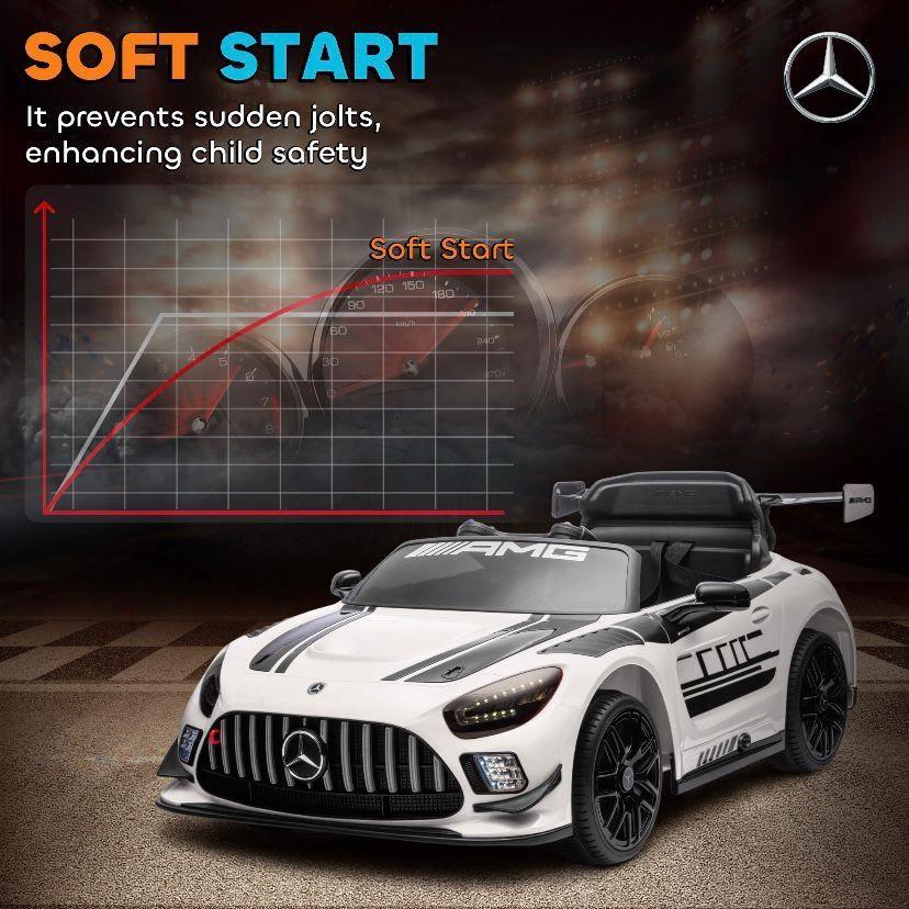 Mercedes-AMG GT Kinder Elektroauto 12 V – Lizenziertes Fahrzeug mit Fernbedienung
