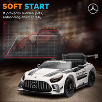 Mercedes-AMG GT Kinder Elektroauto 12 V – Lizenziertes Fahrzeug mit Fernbedienung