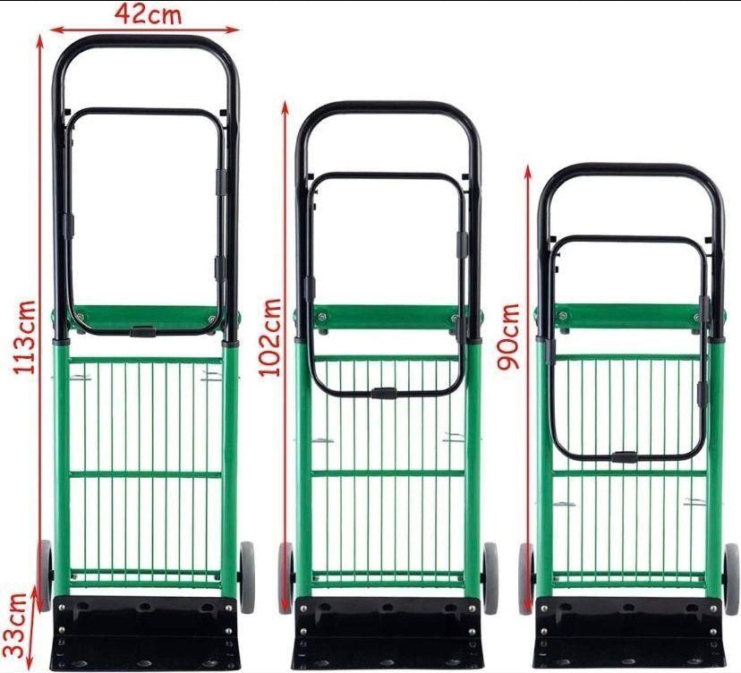 2in1 Sackkarre Transportkarre klappbar Handwagen 90kg