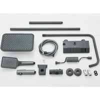 Duschsystem Grau mit Thermostat Regendusche + Handbrause Komplettset
