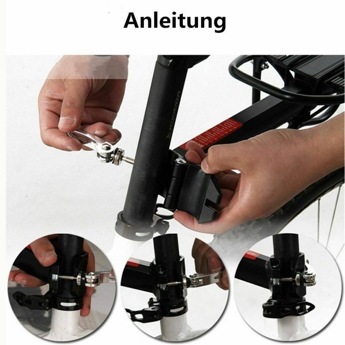 Fahrrad Gepäckträger verstellbar MTB 26 27,5 29 Zoll