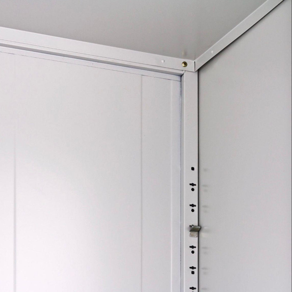 4er-Set Metall-Lagerschränke robust & vielseitig