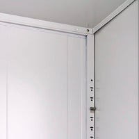 4er-Set Metall-Lagerschränke robust & vielseitig