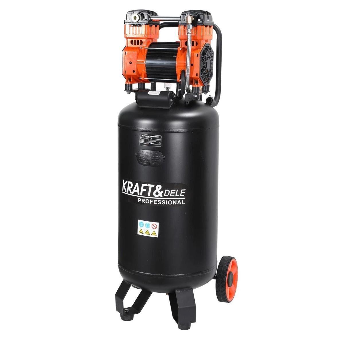Ölfreier Vertikal-Kompressor 100L 3000W 10bar Druckluftkompressor
