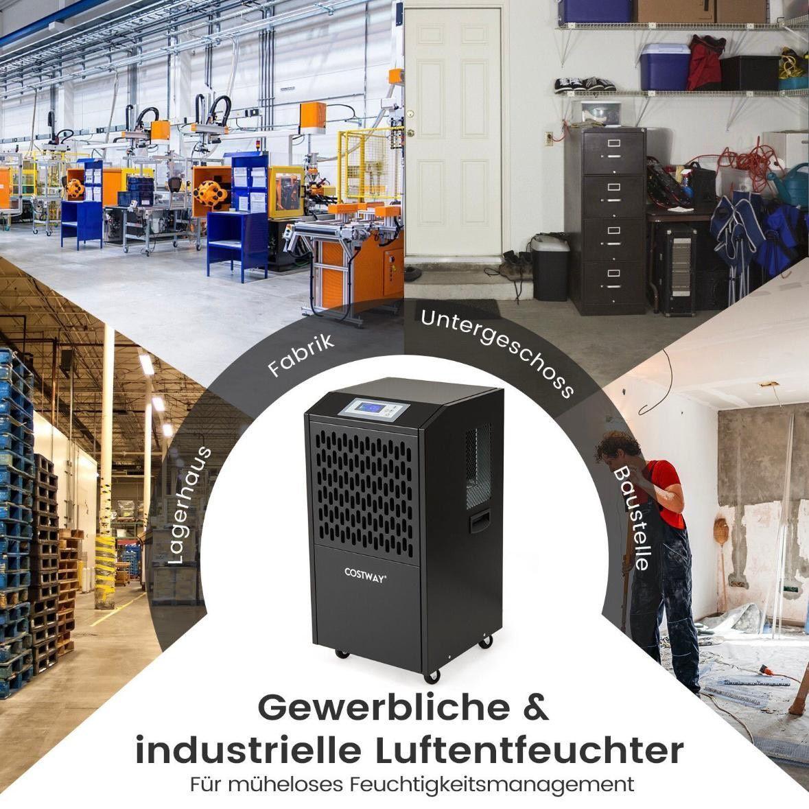 Industrie Luftentfeuchter 118L Bautrockner