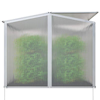 Mini Gewächshaus Frühbeet Aluminium Polycarbonat Balkon Garten