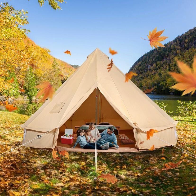 Glockenzelt im Jurten-Stil 3×2m Camping und Outdoor