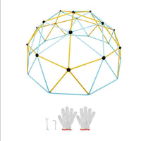 Geometrische Kletterkuppel Ø3m Klettergerüst für Kinder
