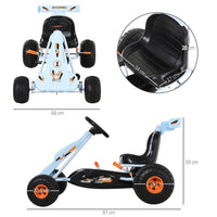 Kinder Go-Kart Pedal Robustes Tretauto Indoor & Outdoor
