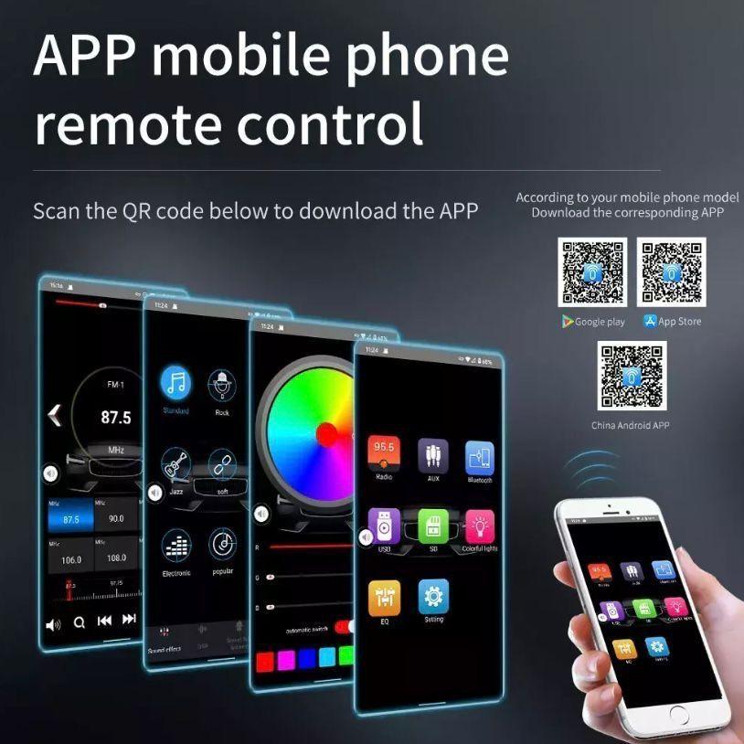 1 DIN Bluetooth Autoradio