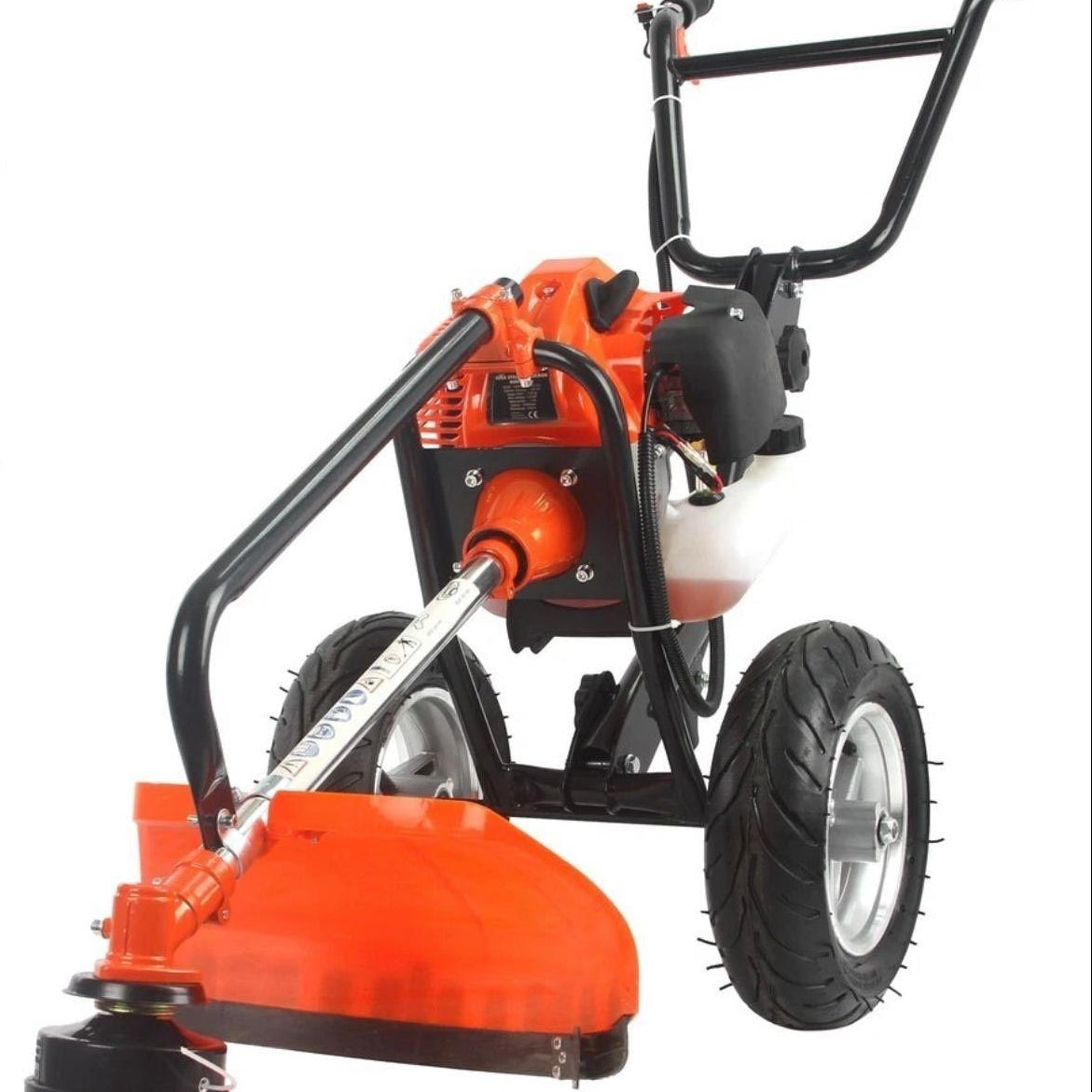 Mobile Gartensense mit Fahrwagen 5,2 PS Benzin Freischneider