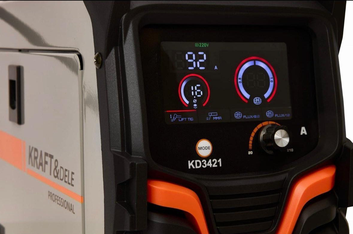 3in1 Inverter-Schweißgerät MIG Flux / WIG Lift / MMA 220A
