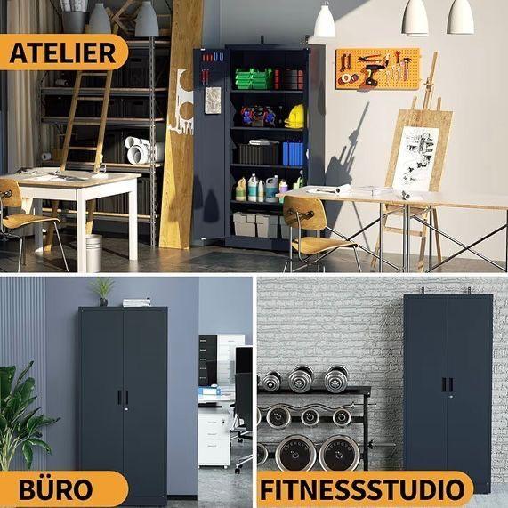 Metallschrank Werkzeugschrank Aktenschrank Werkstatt Büro