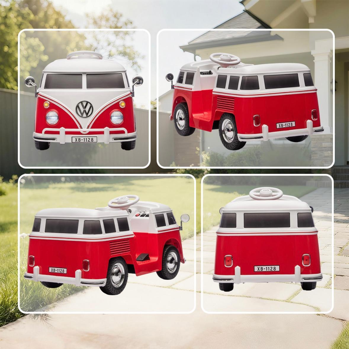 Volkswagen T1 Camper Kinder Elektroauto 12V mit MP3 & Licht