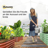 Foliengewächshaus 6×3×2 m Garten Gewächshaus