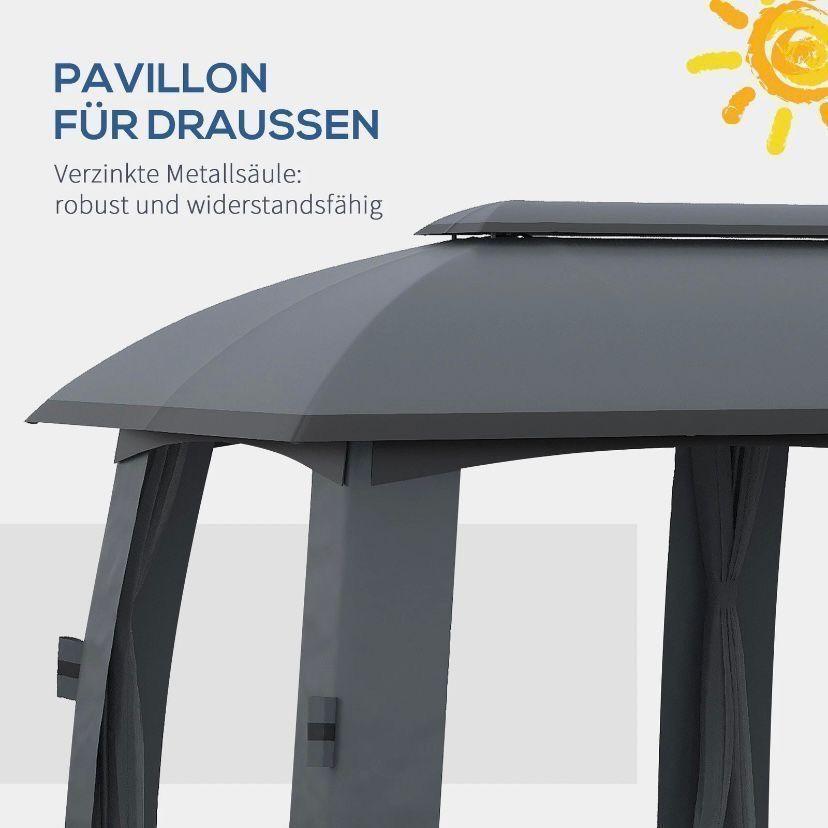 Gartenpavillon Pavillon 3x6m